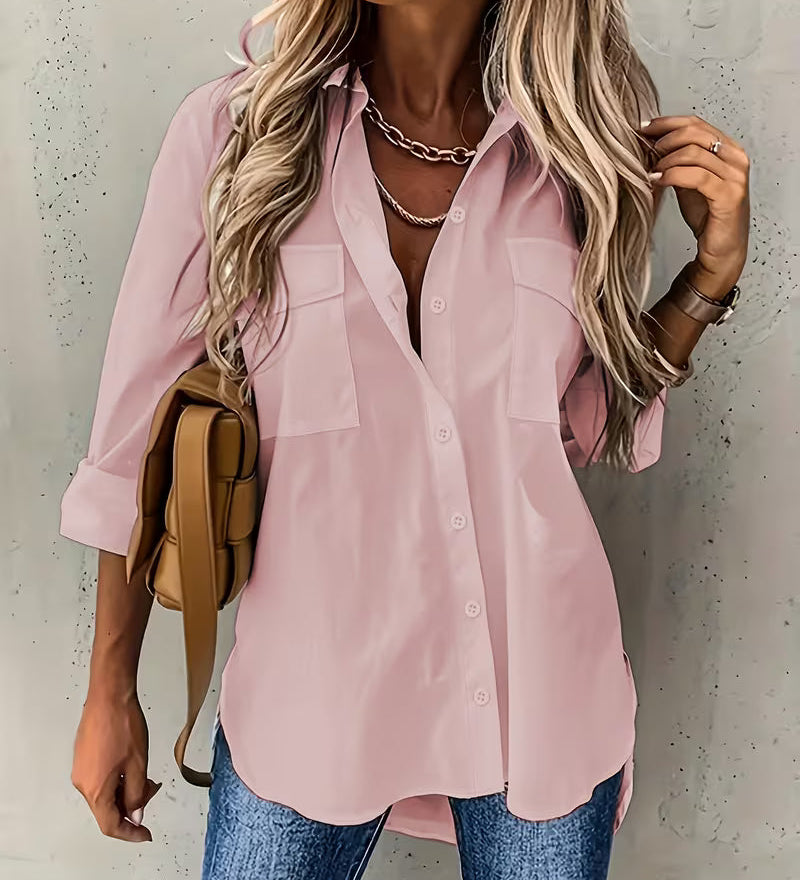 Elegante Bluse mit langen Ärmeln – Produktansicht 2