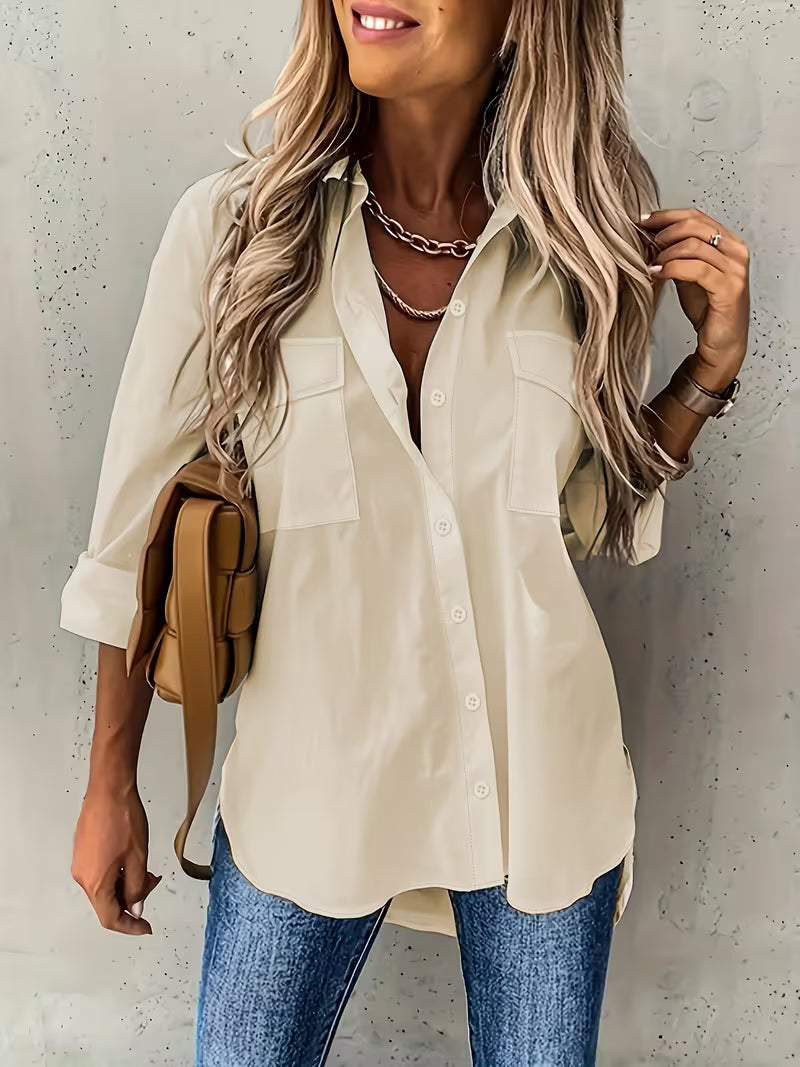 Elegante Bluse mit langen Ärmeln – Produktansicht 3