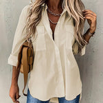 Elegante Bluse mit langen Ärmeln – Produktansicht 3