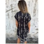 Vintage-Boho-Kleid mit bequemer Passform – Produktansicht 3
