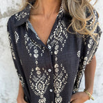 Vintage-Boho-Kleid mit bequemer Passform – Produktansicht 2