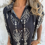 Vintage-Boho-Kleid mit bequemer Passform – Produktansicht 2