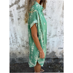 Vintage-Boho-Kleid mit bequemer Passform – Produktansicht 7