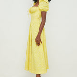 Kleid mit Puffärmeln und Blumenmuster – Produktansicht 13