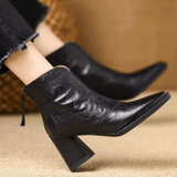 Elegante Stiefeletten mit mittelhohem Absatz – Produktansicht 4