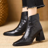 Elegante Stiefeletten mit mittelhohem Absatz – Produktansicht 2