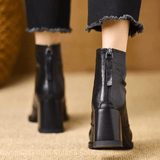 Elegante Stiefeletten mit mittelhohem Absatz – Produktansicht 3