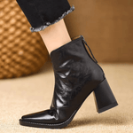 Elegante Stiefeletten mit mittelhohem Absatz – Produktansicht 5