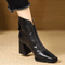 Elegante Stiefeletten mit mittelhohem Absatz – Produktansicht 1