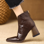 Elegante Stiefeletten mit mittelhohem Absatz – Produktansicht 9