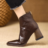 Elegante Stiefeletten mit mittelhohem Absatz – Produktansicht 9