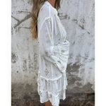 Bequemes Boho-Kleid im Plissee-Look – Produktansicht 9