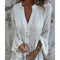 Bequemes Boho-Kleid im Plissee-Look – Produktansicht 3