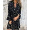 Bequemes Boho-Kleid im Plissee-Look – Produktansicht 4